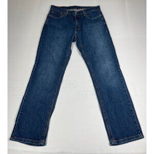 Levi's 541 Men W33 L32 Blue Athletic Taper Stretch Jeans Casual Classic Denim